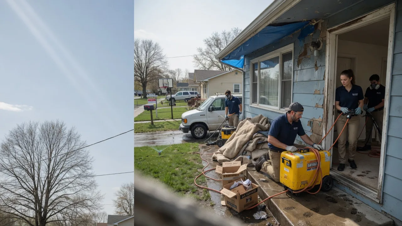 Basement Flood Cleanup in Jay Em, WY near me
